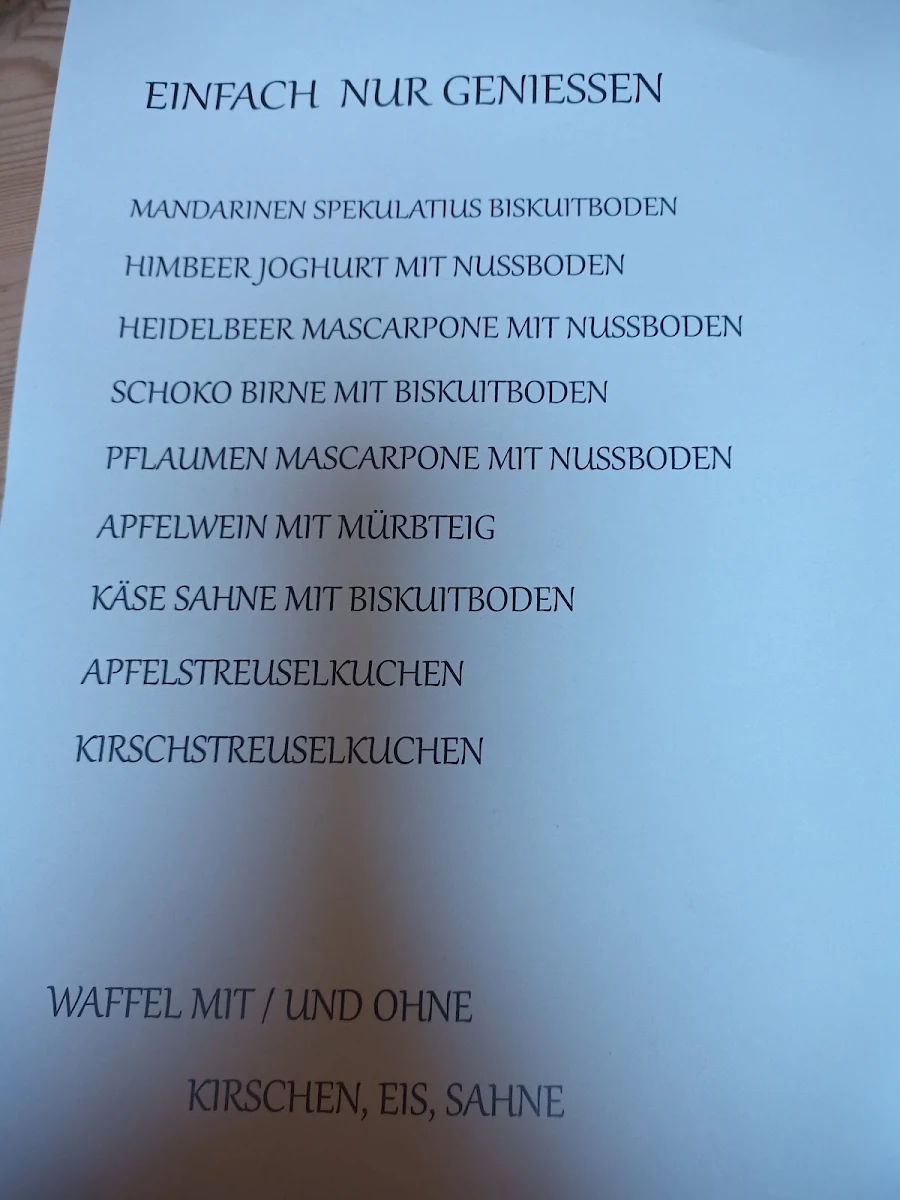 Speisekarte photo 3