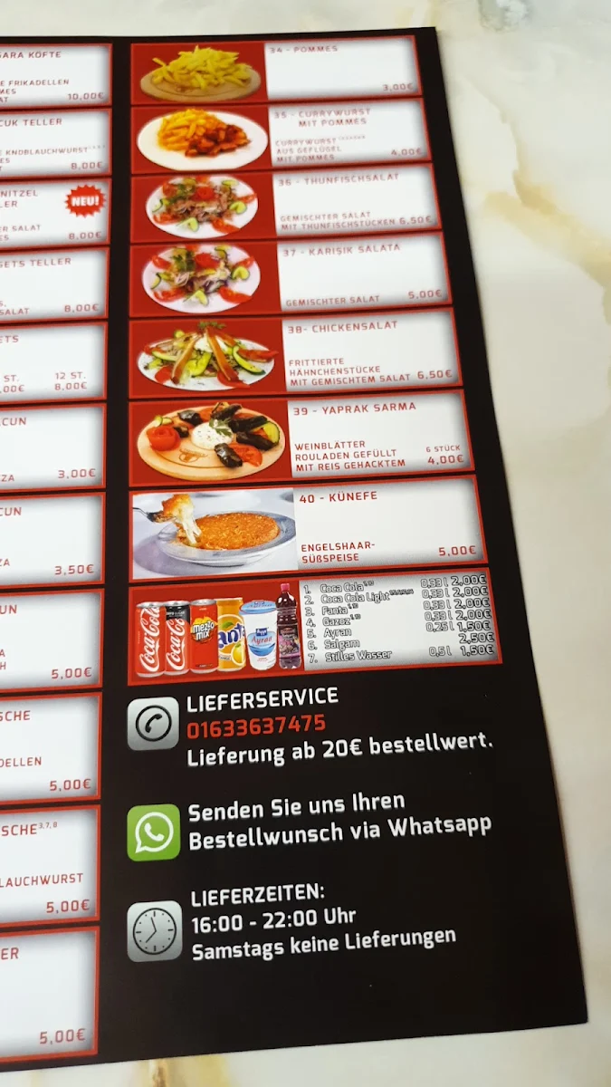 Speisekarte photo 3