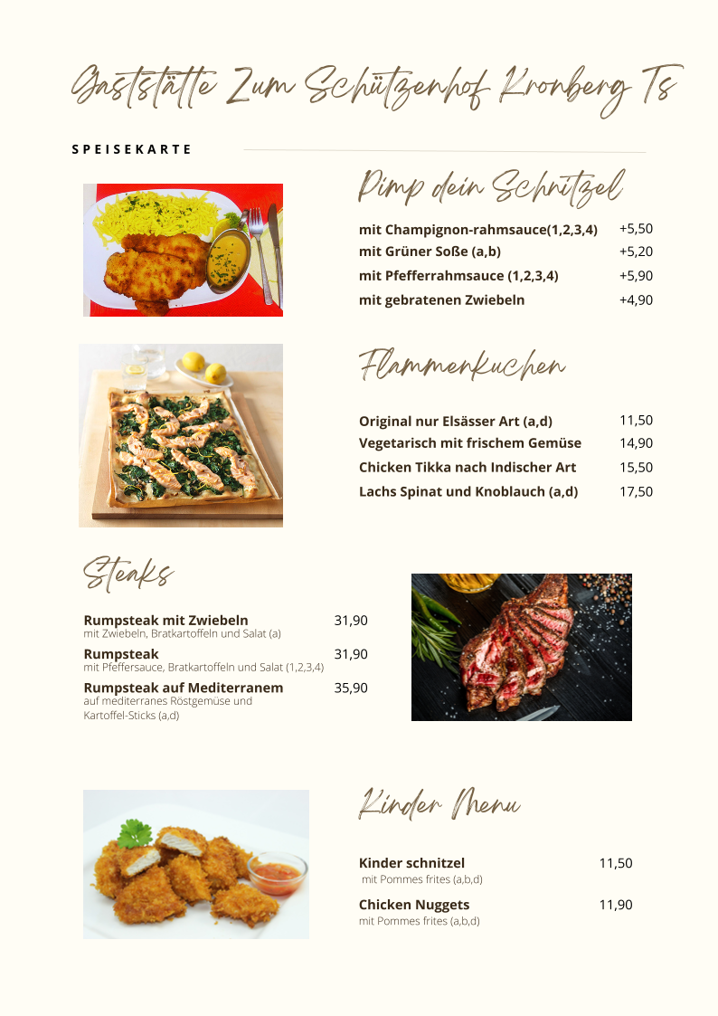 Speisekarte photo 5