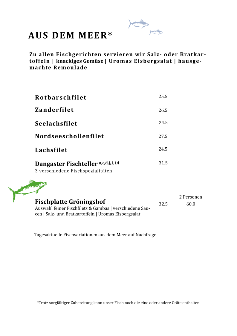 Speisekarte photo 4