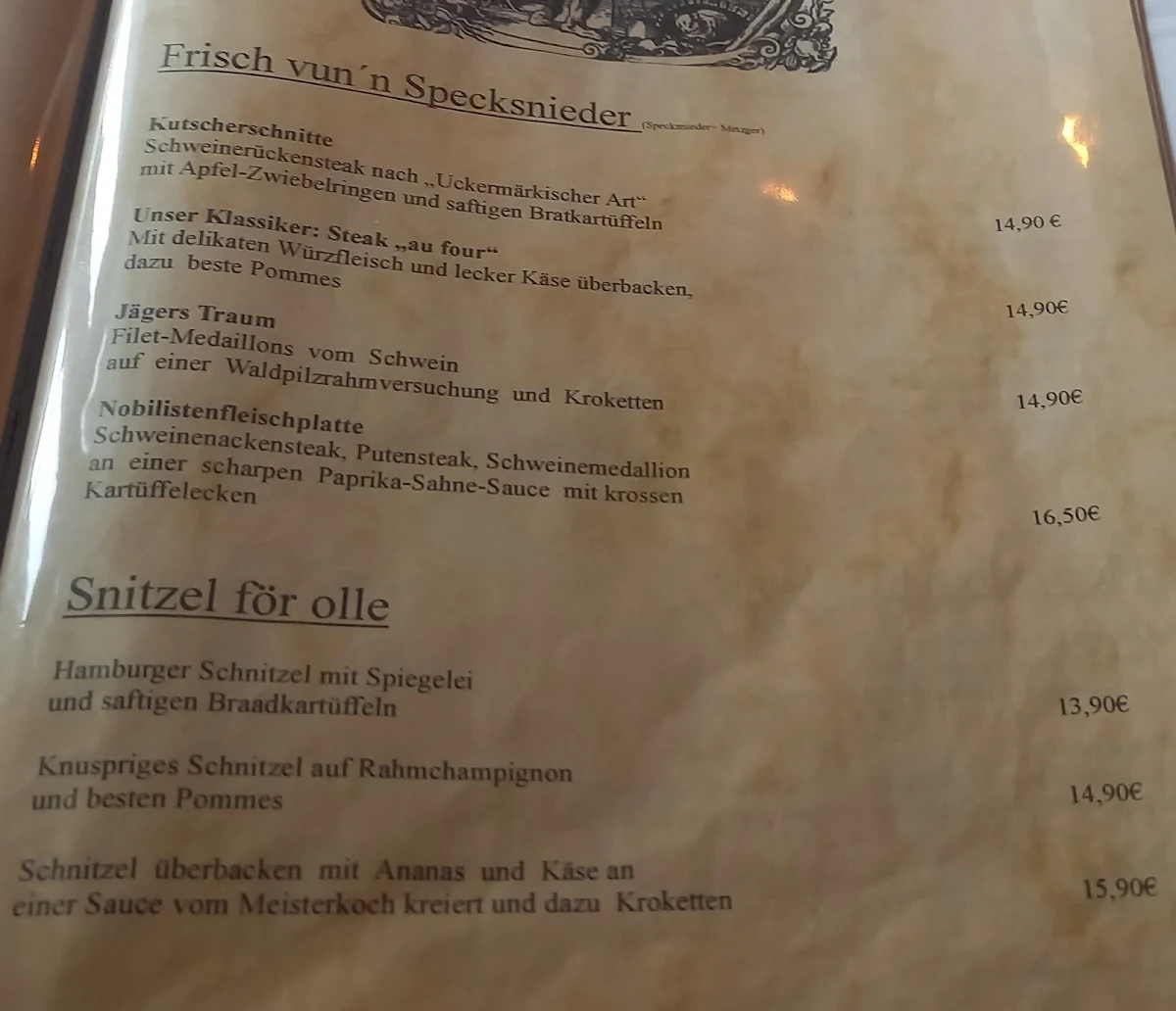 Speisekarte photo 4