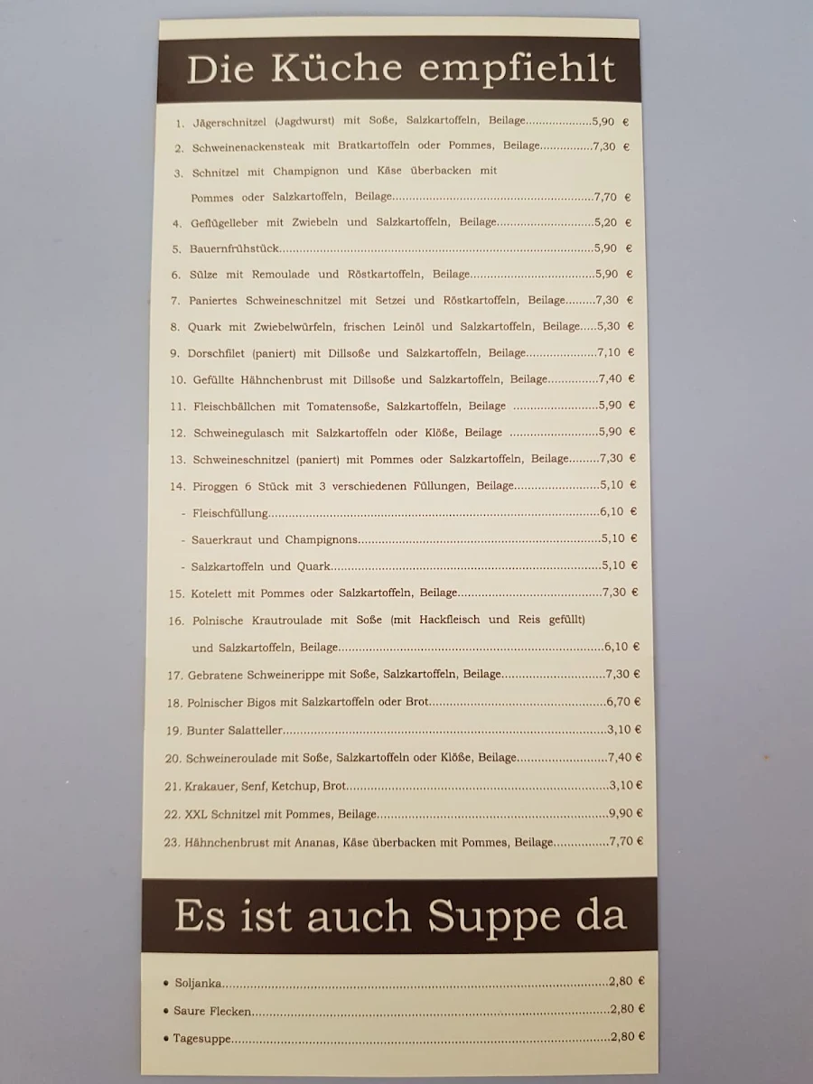 Speisekarte photo 3