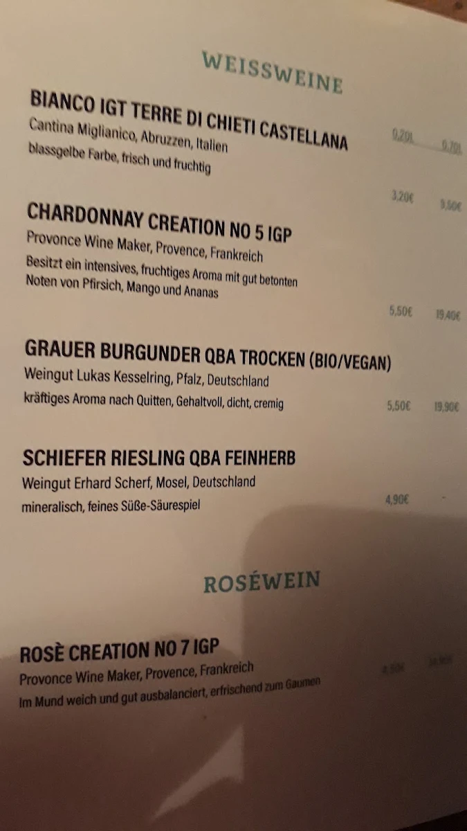 Speisekarte photo 5