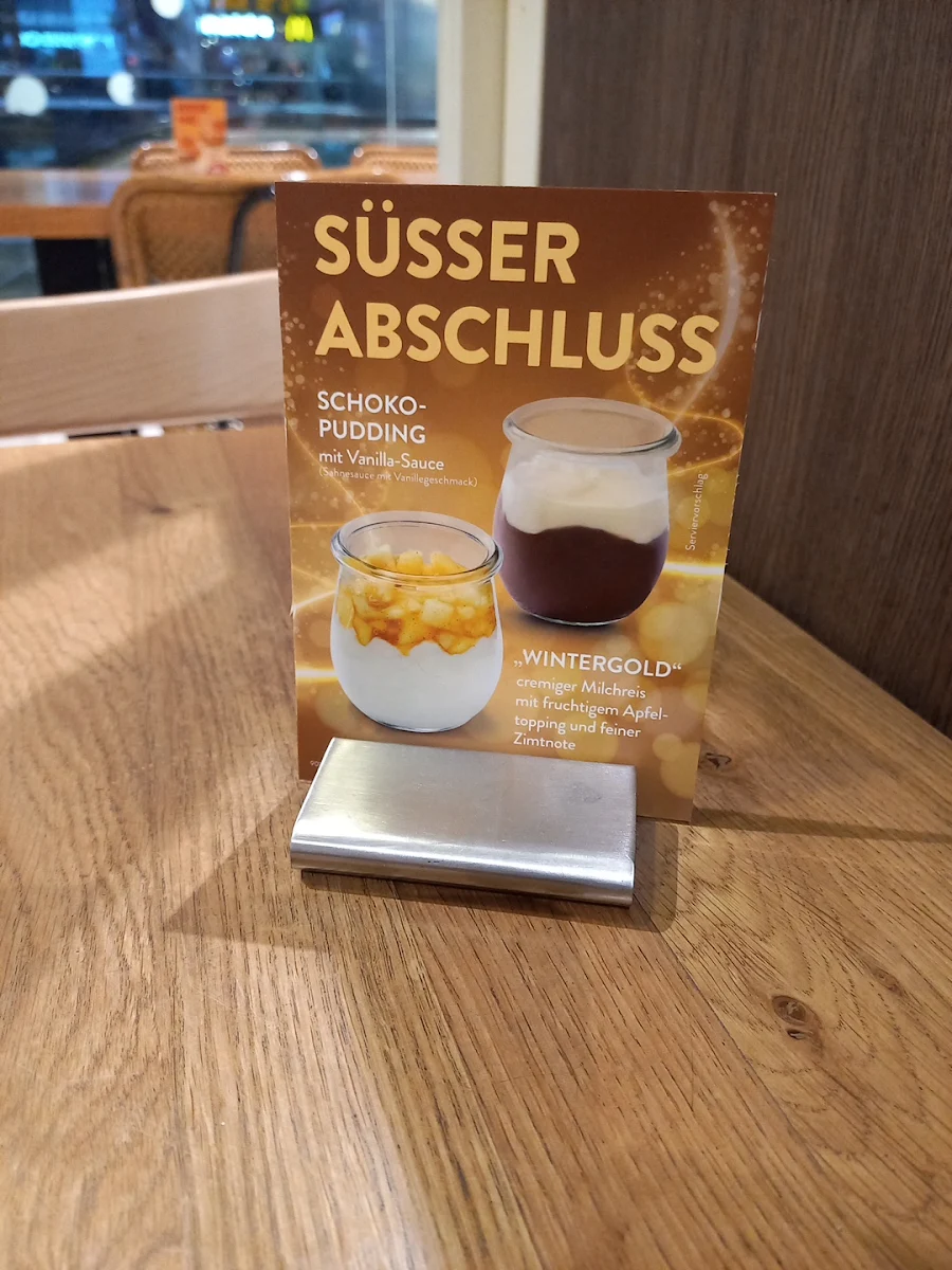 Speisekarte, NORDSEE Düsseldorf Hbf