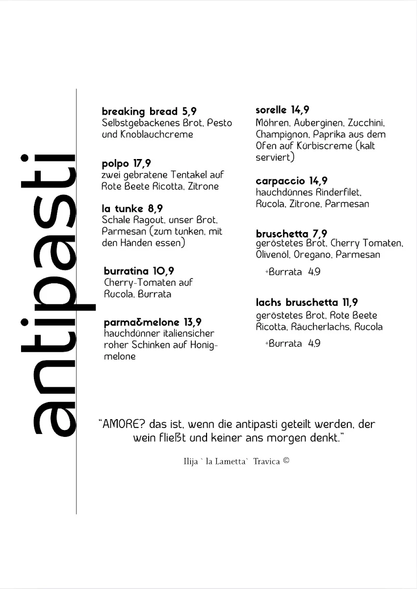 Speisekarte photo 2