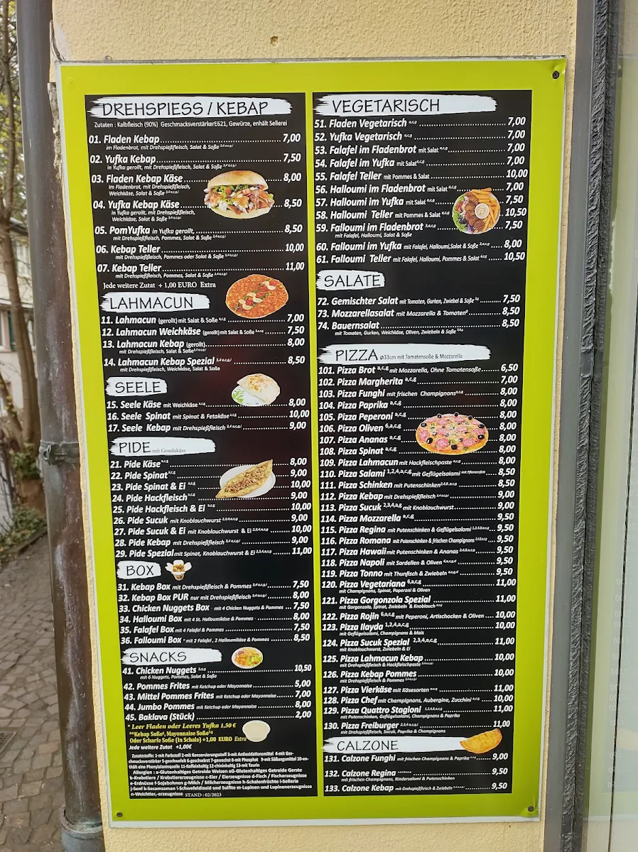 Speisekarte photo 1