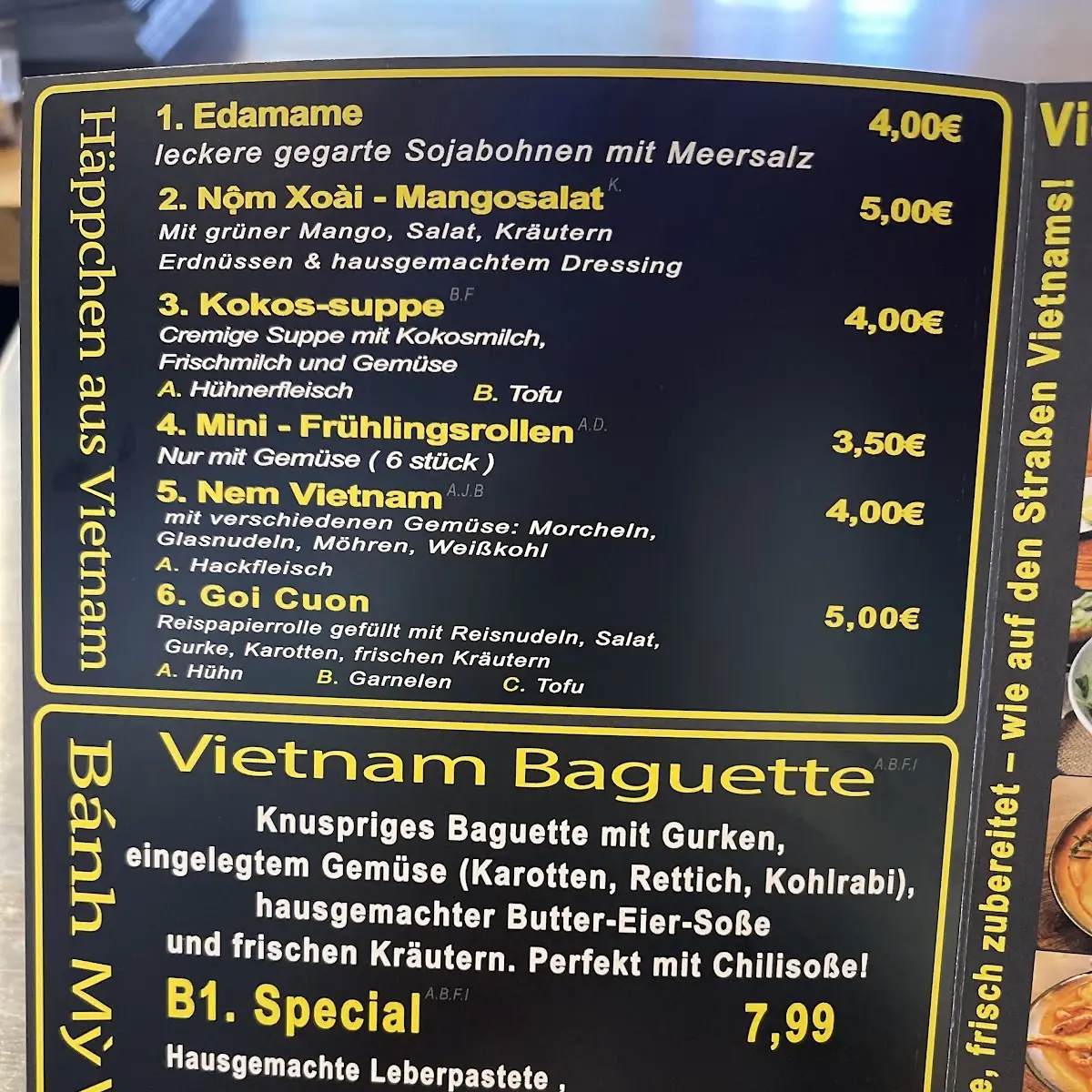 Speisekarte photo 1