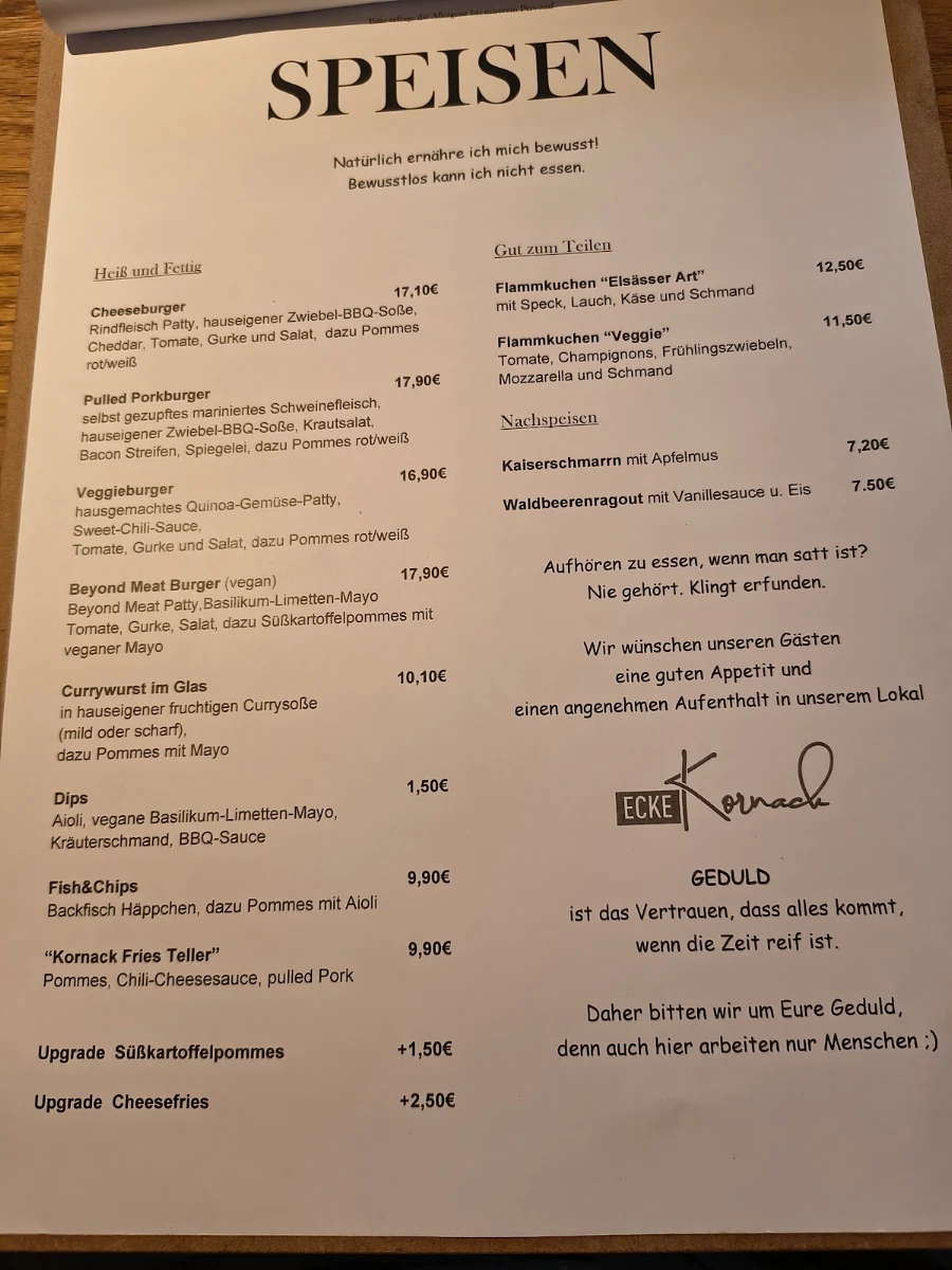 Speisekarte photo 2