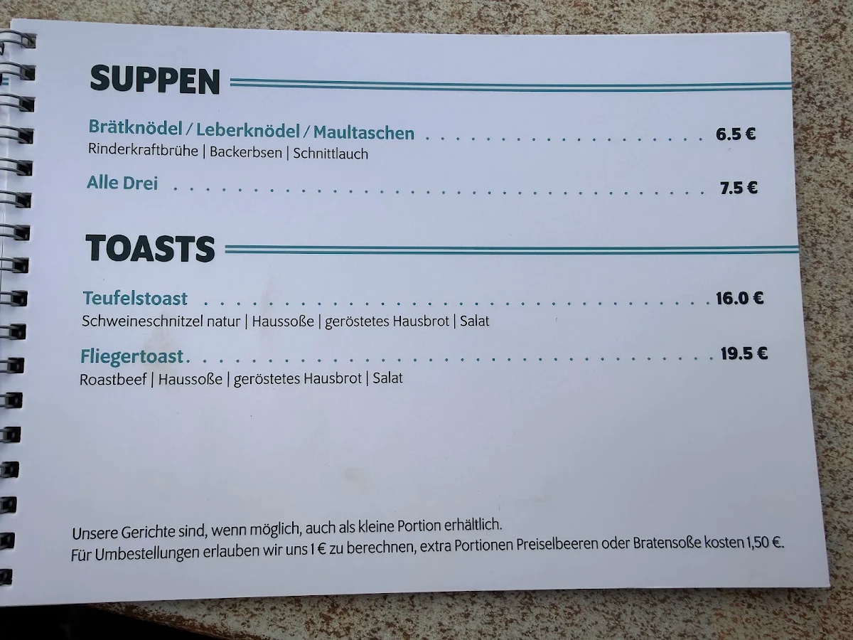 Speisekarte photo 6