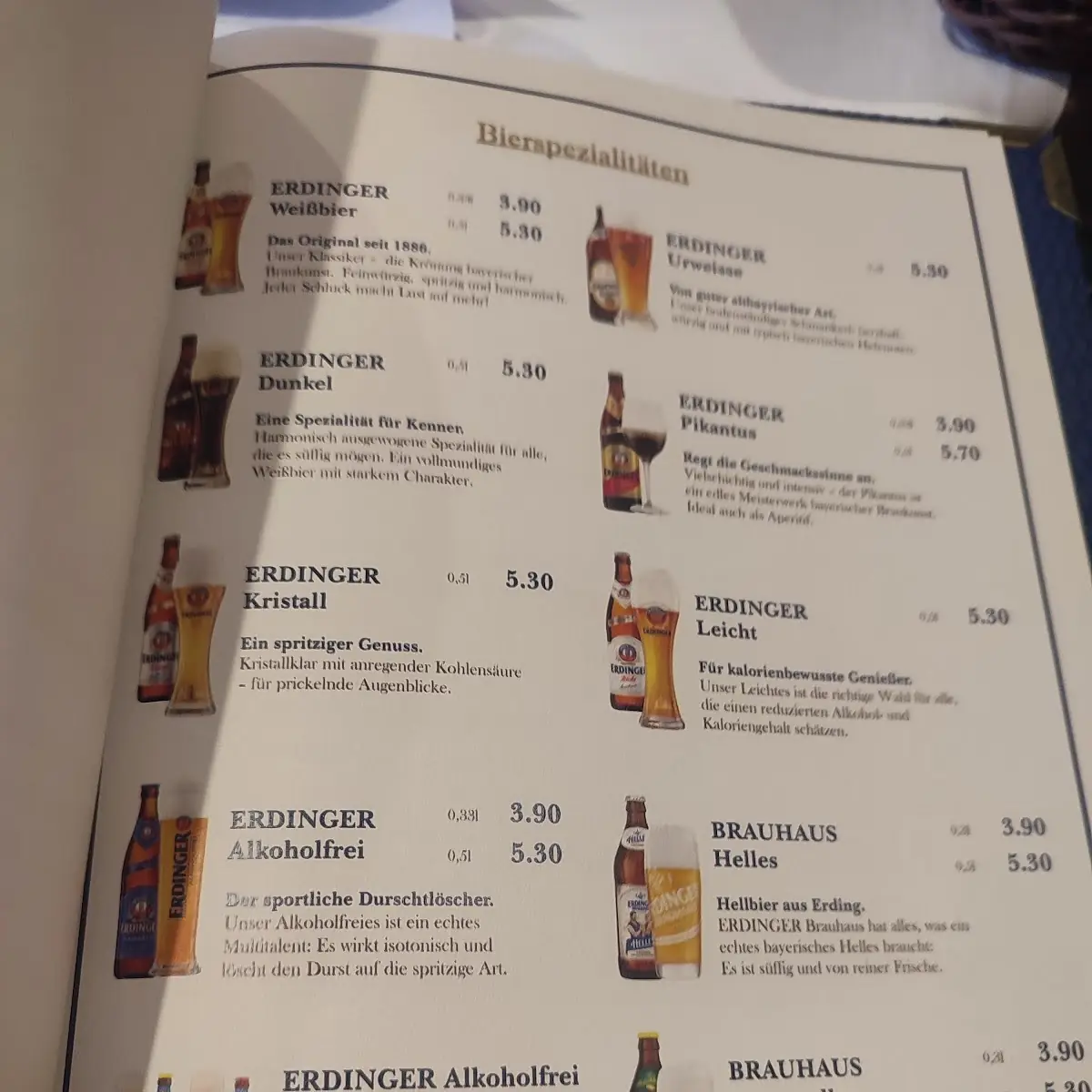 Speisekarte photo 6