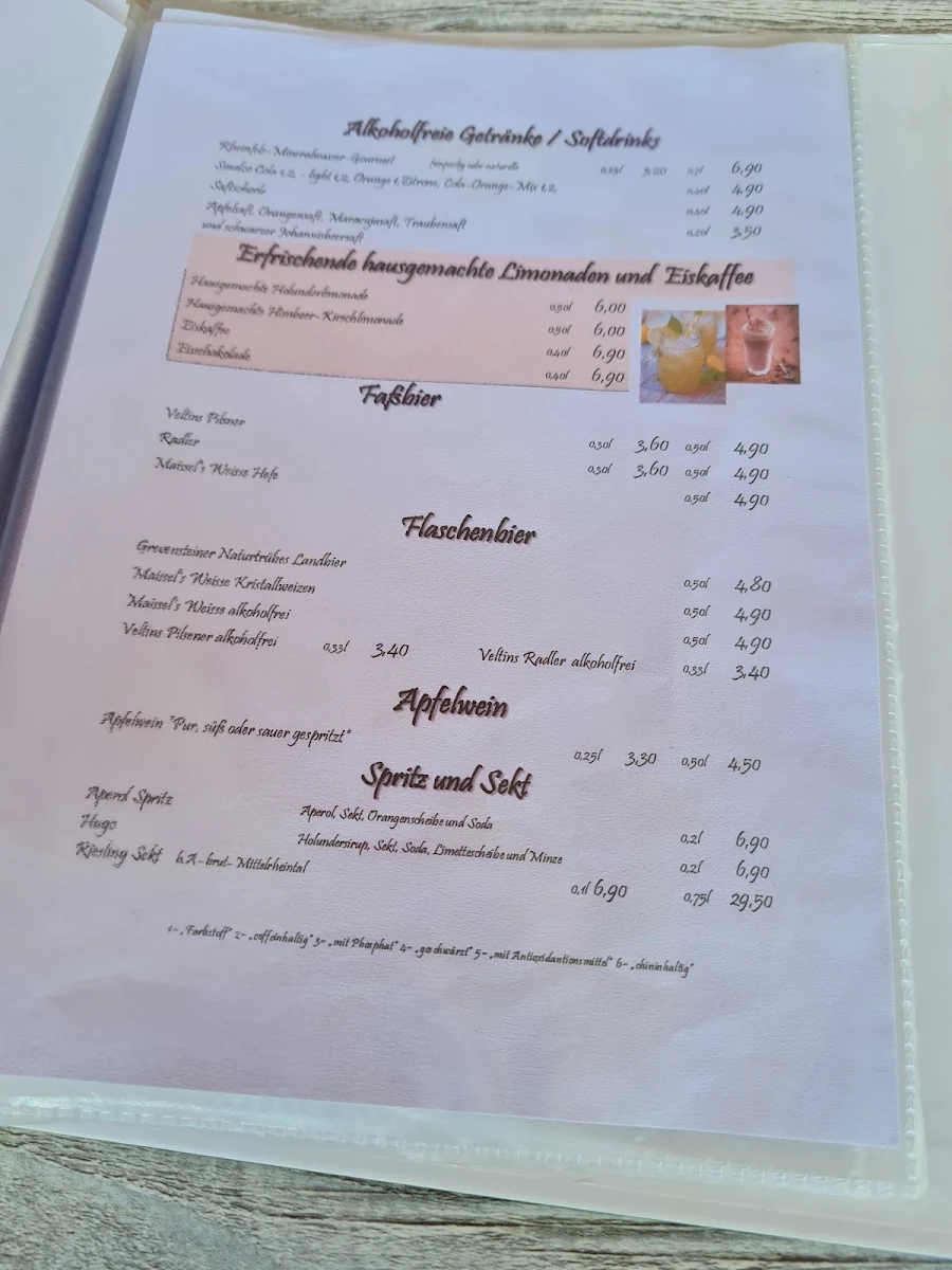 Speisekarte photo 3