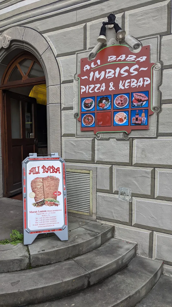 Speisekarte, Restaurant Ali Baba