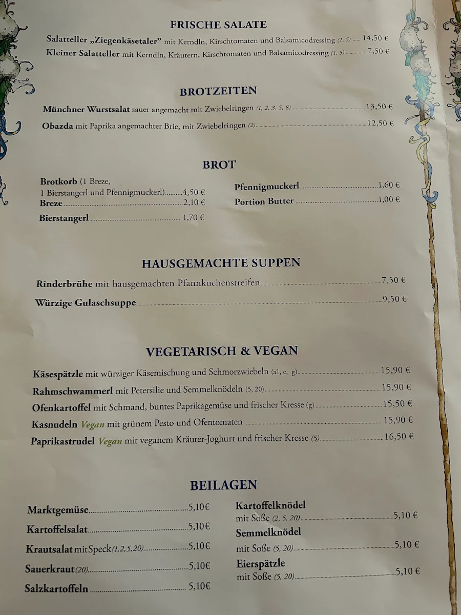 Speisekarte photo 5