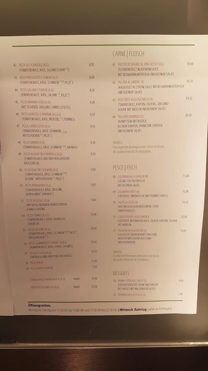 Speisekarte photo 10