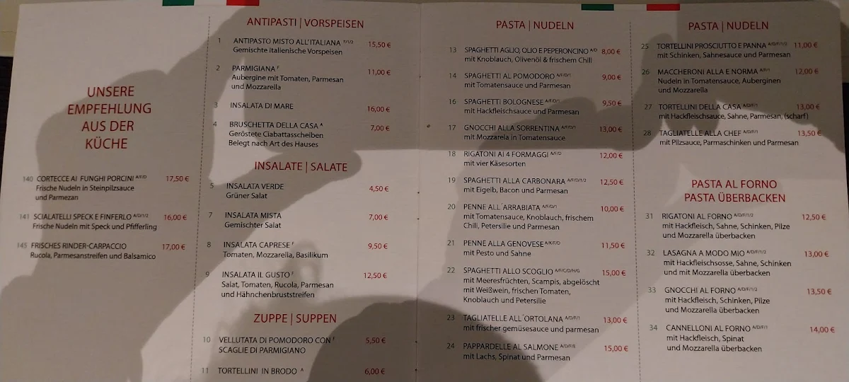 Speisekarte photo 4