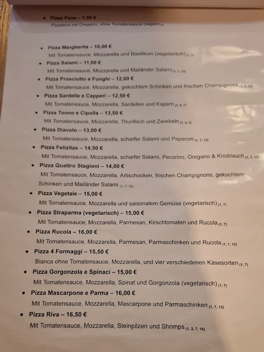 Speisekarte photo 1