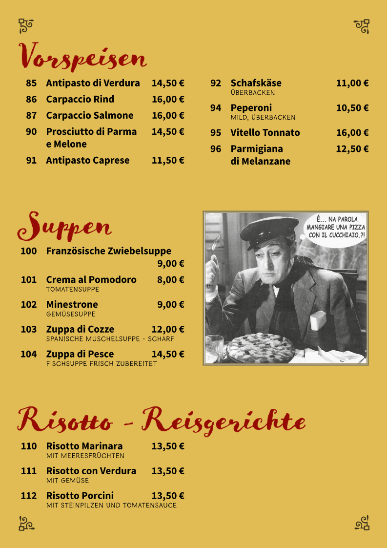 Speisekarte photo 8