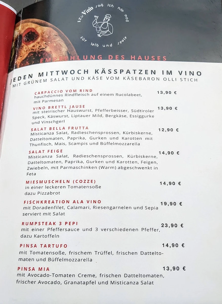 Speisekarte photo 1