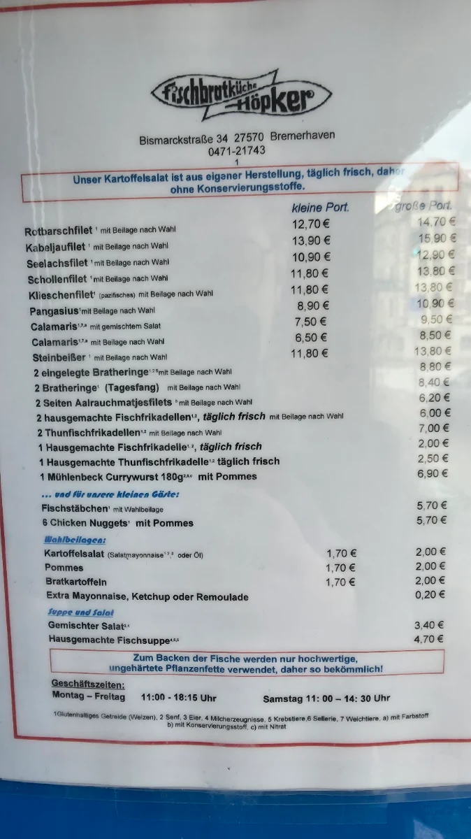 Speisekarte photo 1