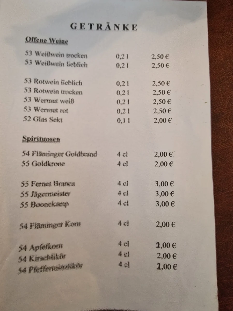 Speisekarte photo 4