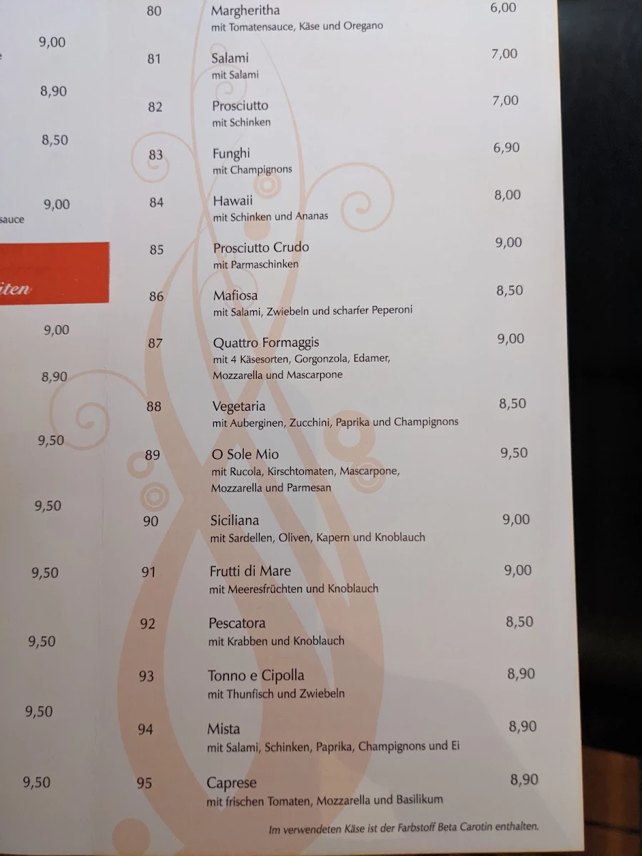Speisekarte photo 1