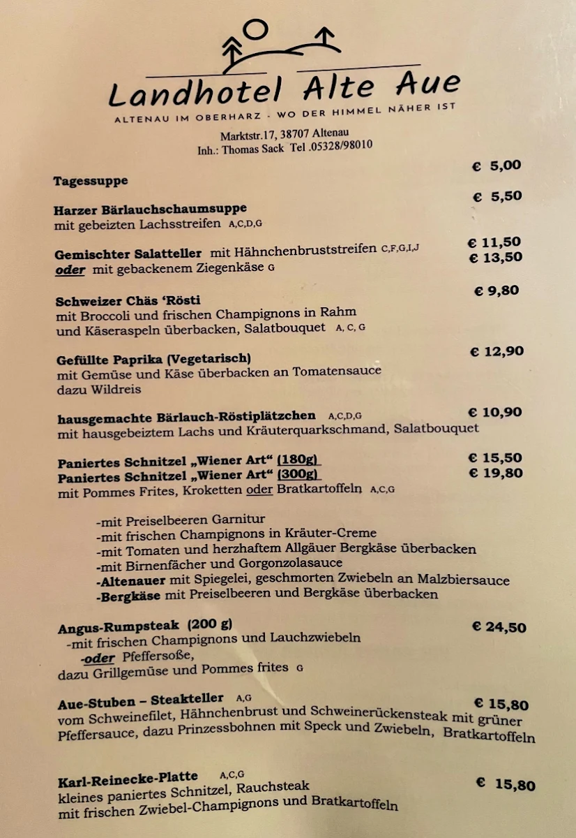 Speisekarte photo 3