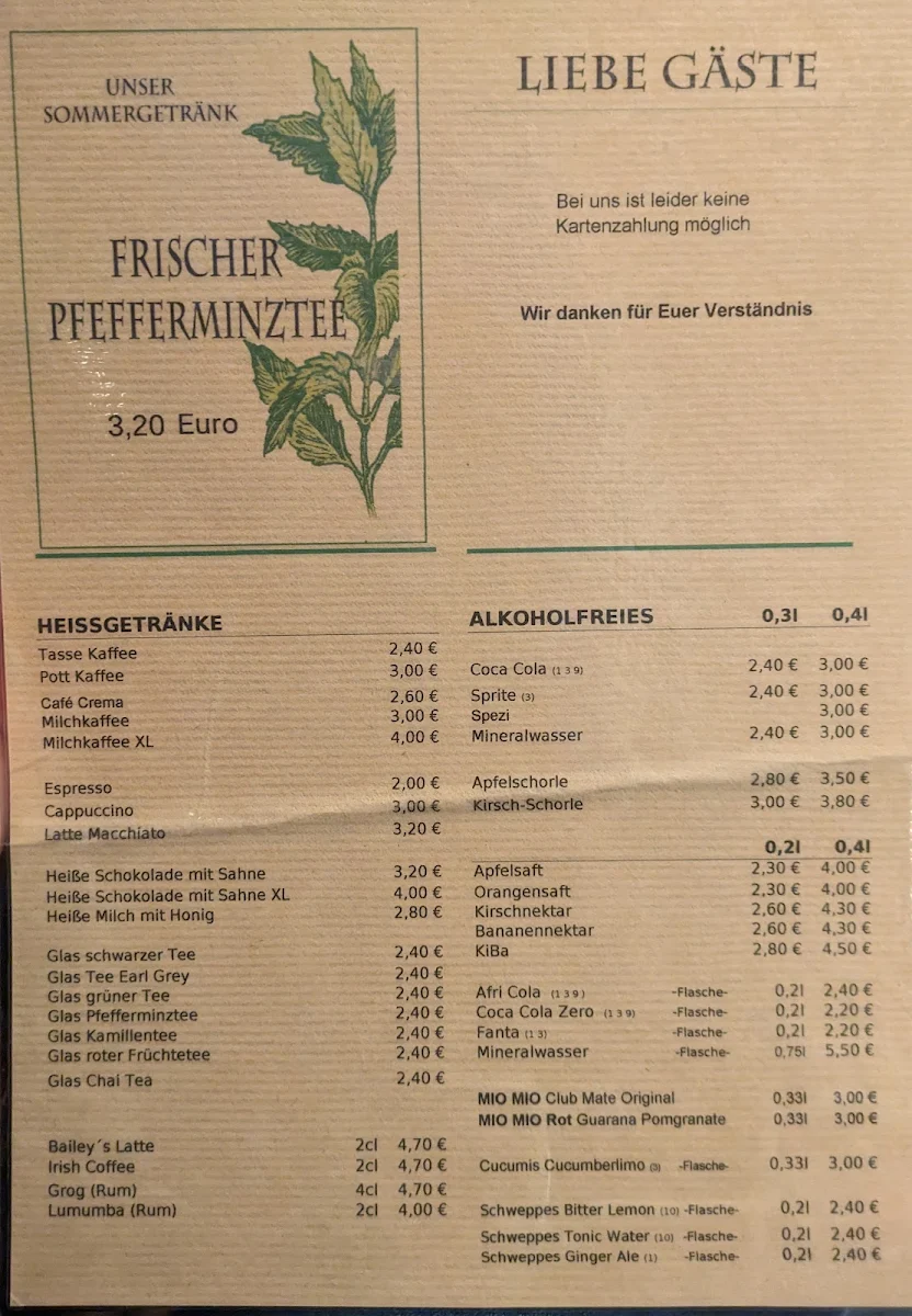 Speisekarte photo 2