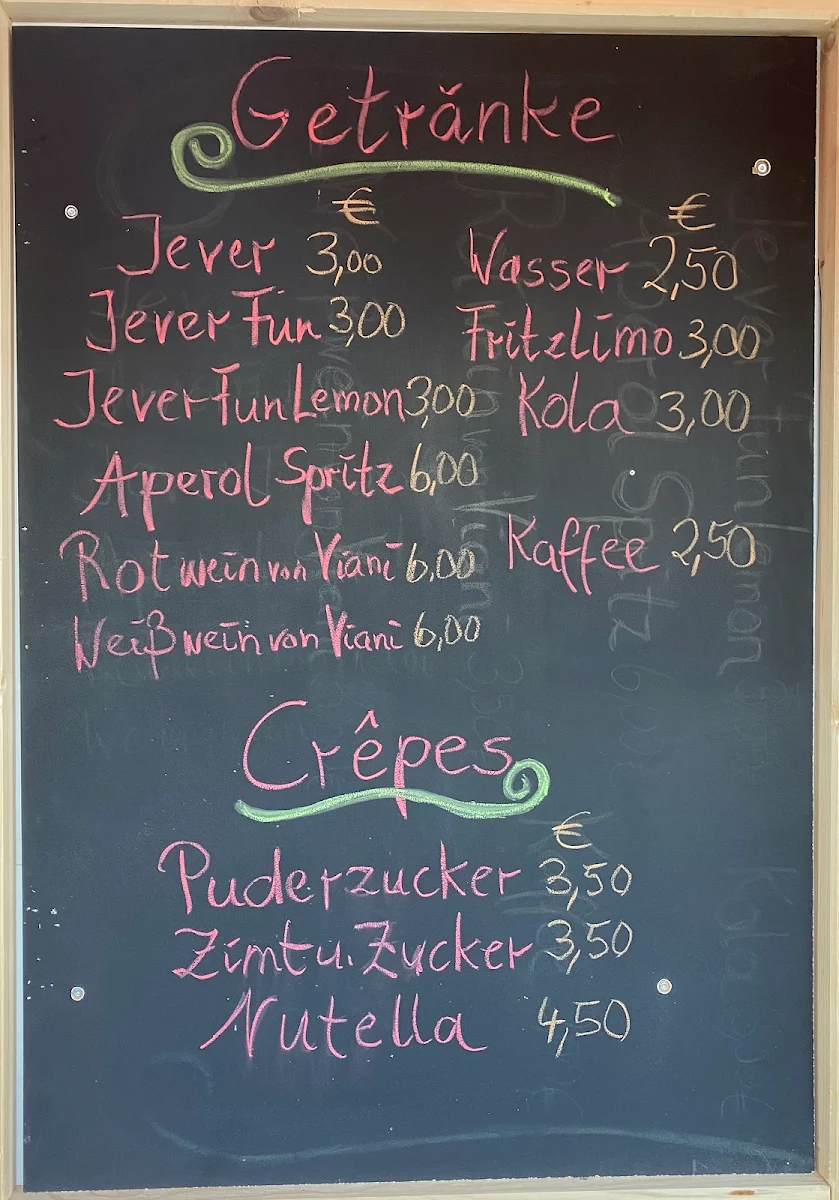 Speisekarte, Werft 4