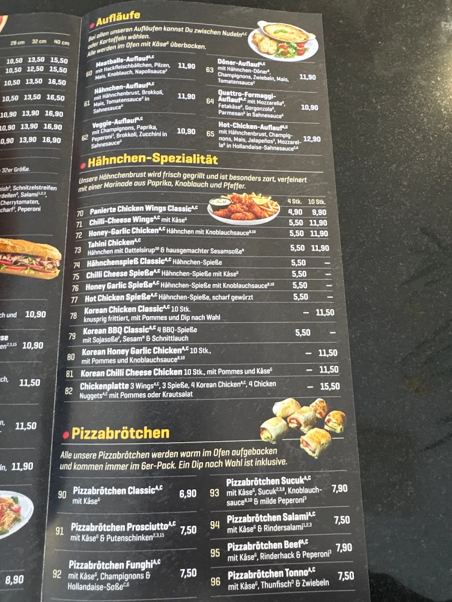 Speisekarte photo 2