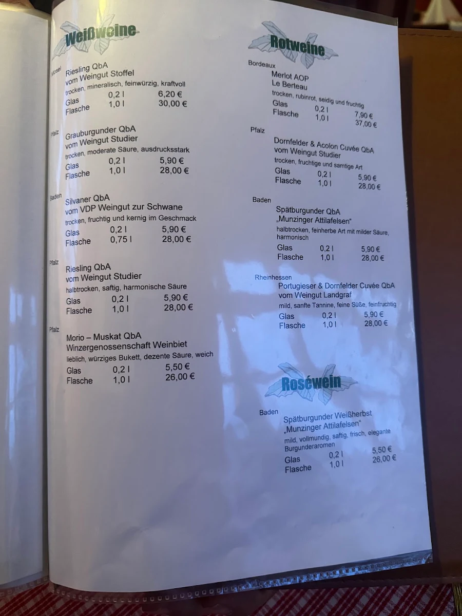 Speisekarte photo 1