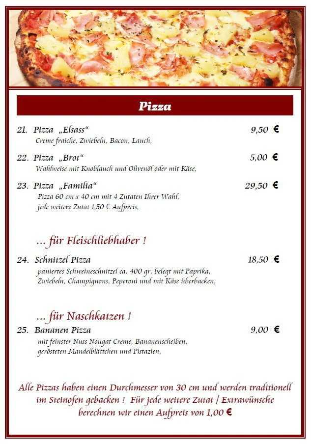 Speisekarte photo 7