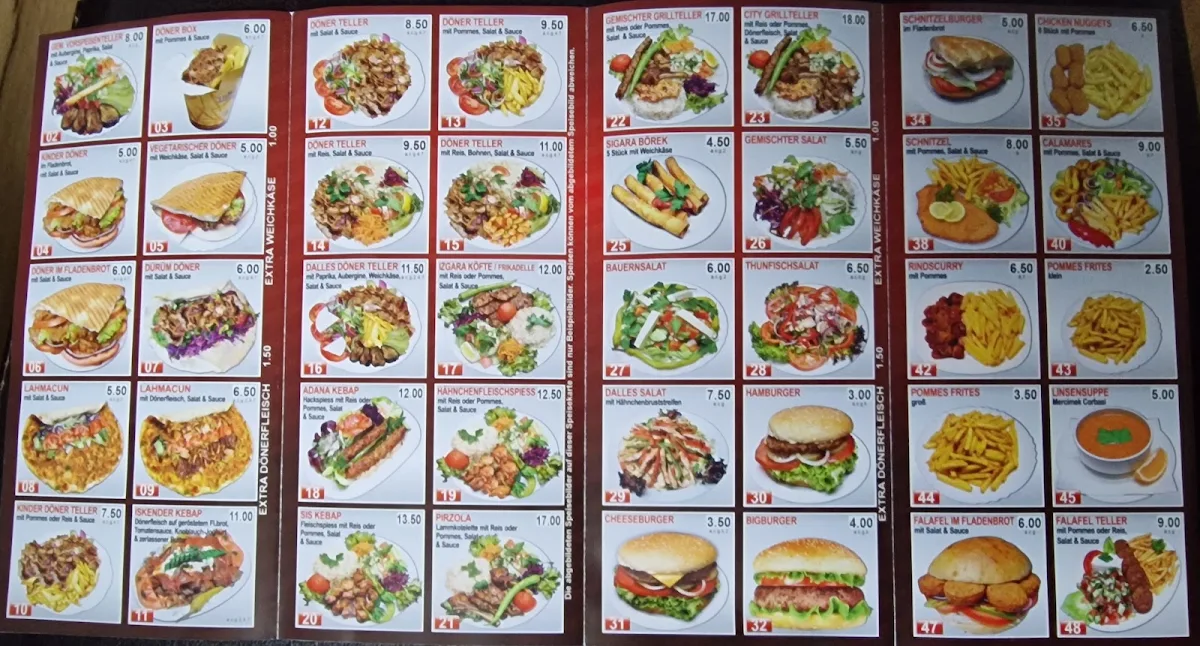 Speisekarte photo 1