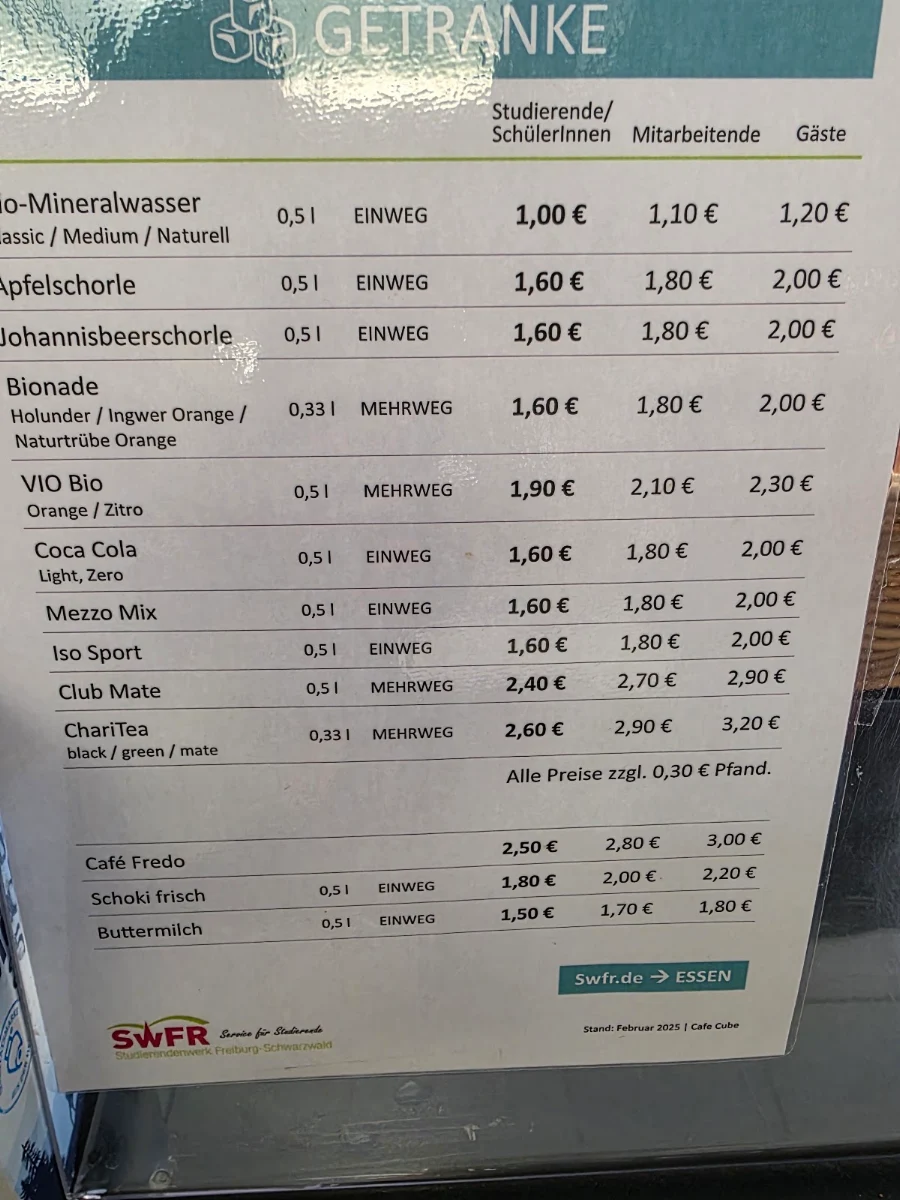 Speisekarte photo 2