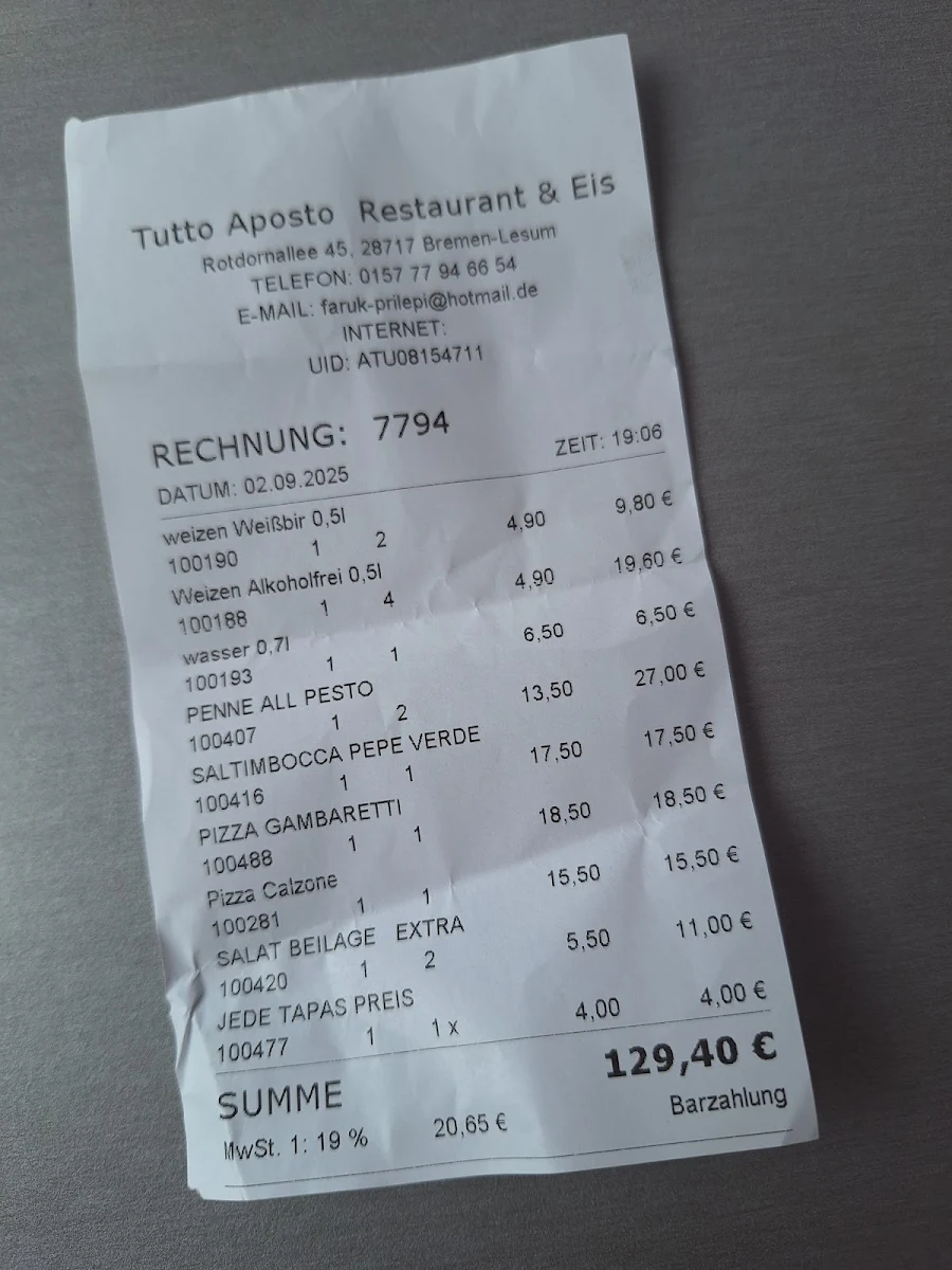 Speisekarte photo 8