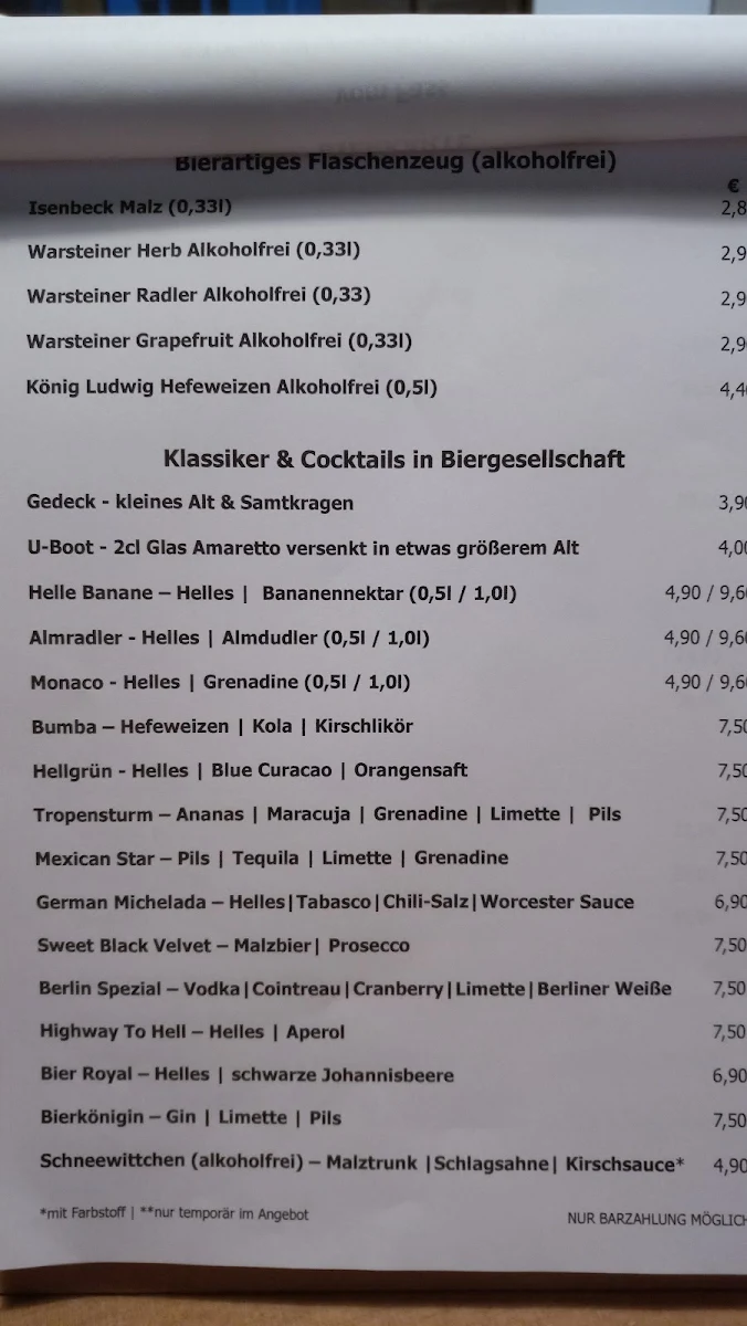 Speisekarte photo 3