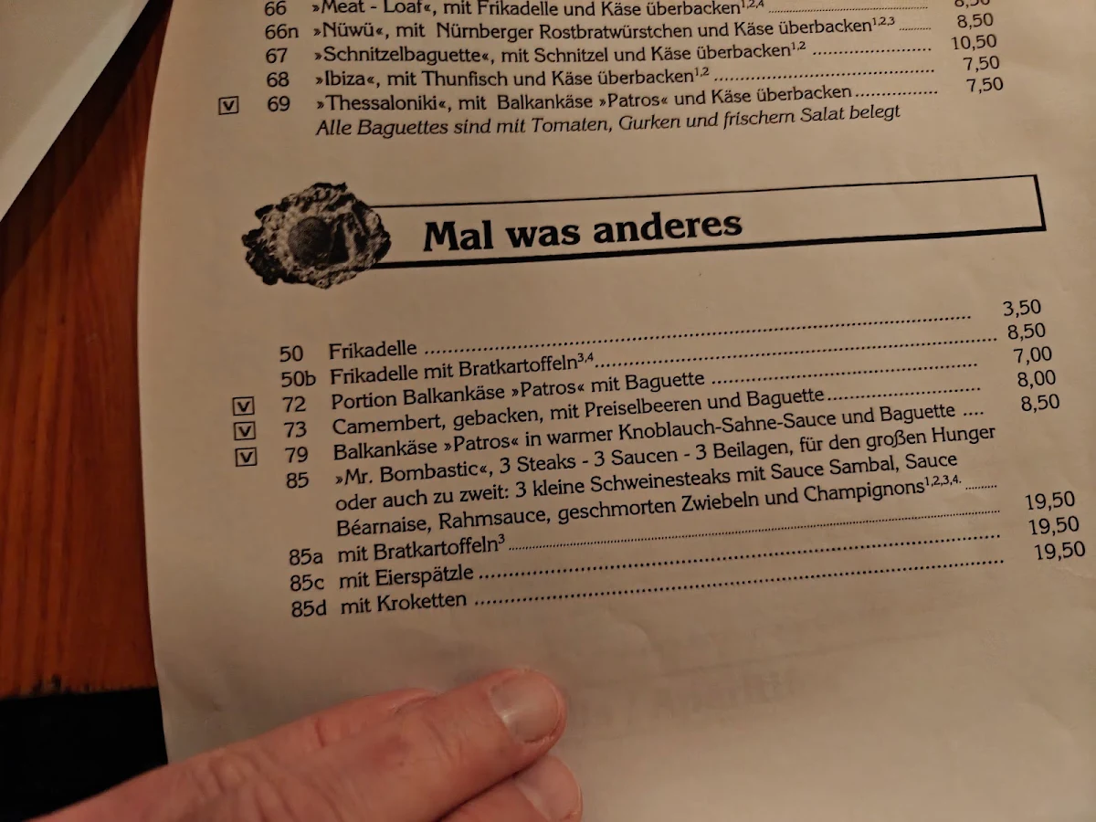 Speisekarte photo 2