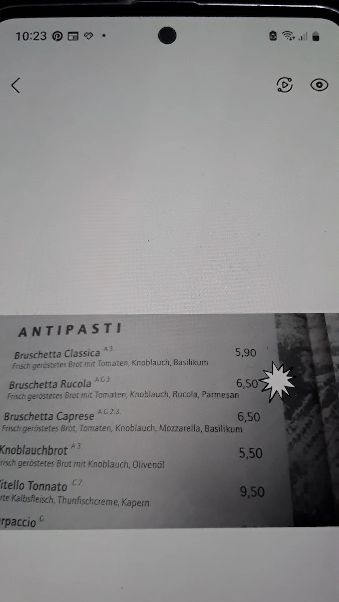 Speisekarte photo 2