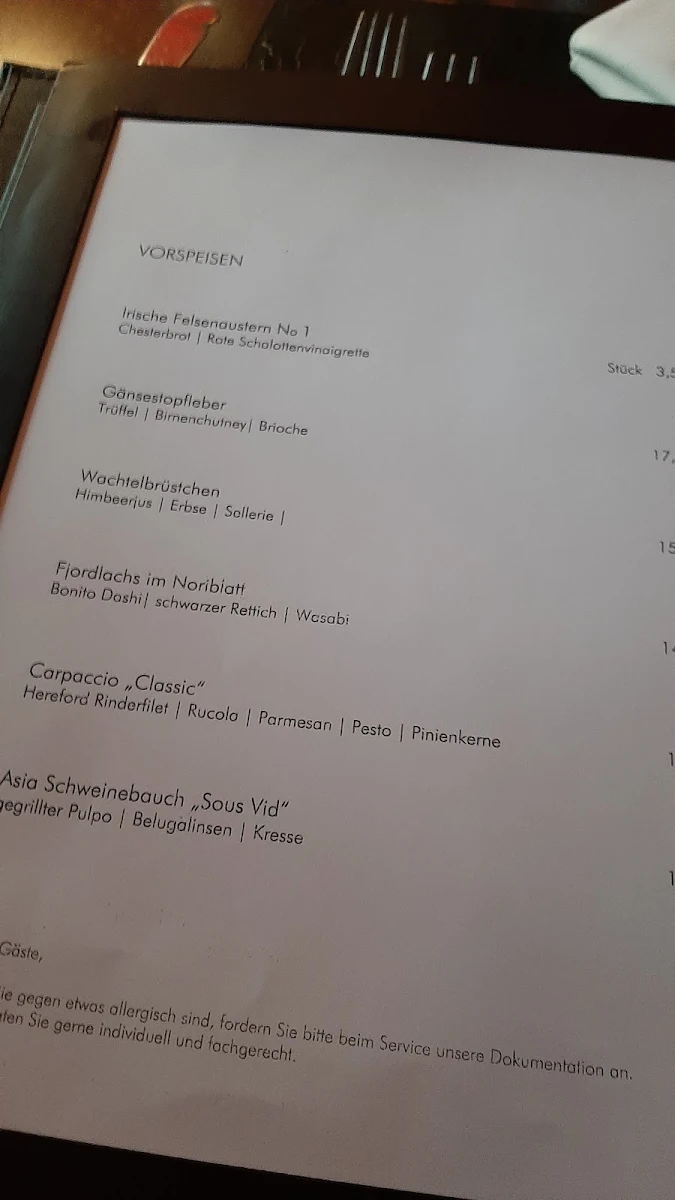 Speisekarte photo 4