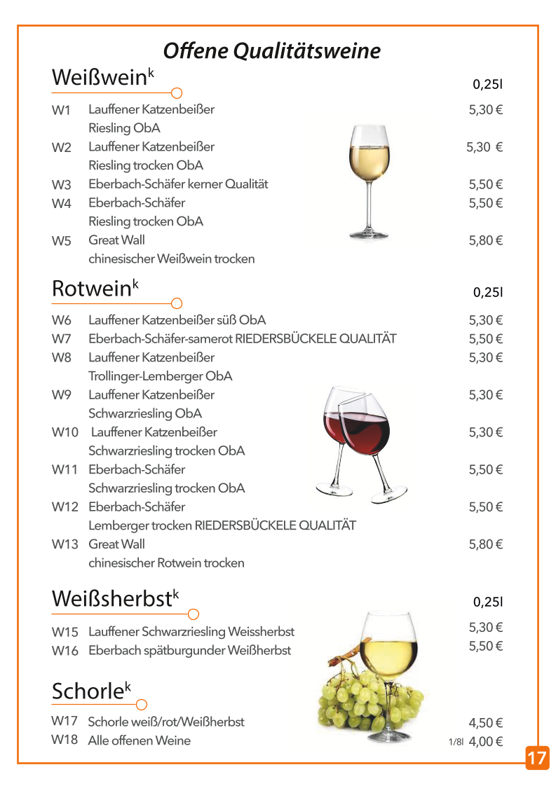 Speisekarte photo 9