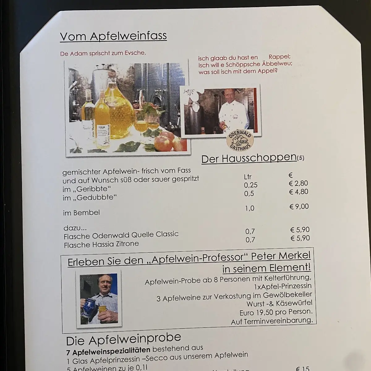 Speisekarte photo 3