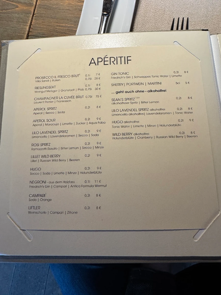 Speisekarte photo 5