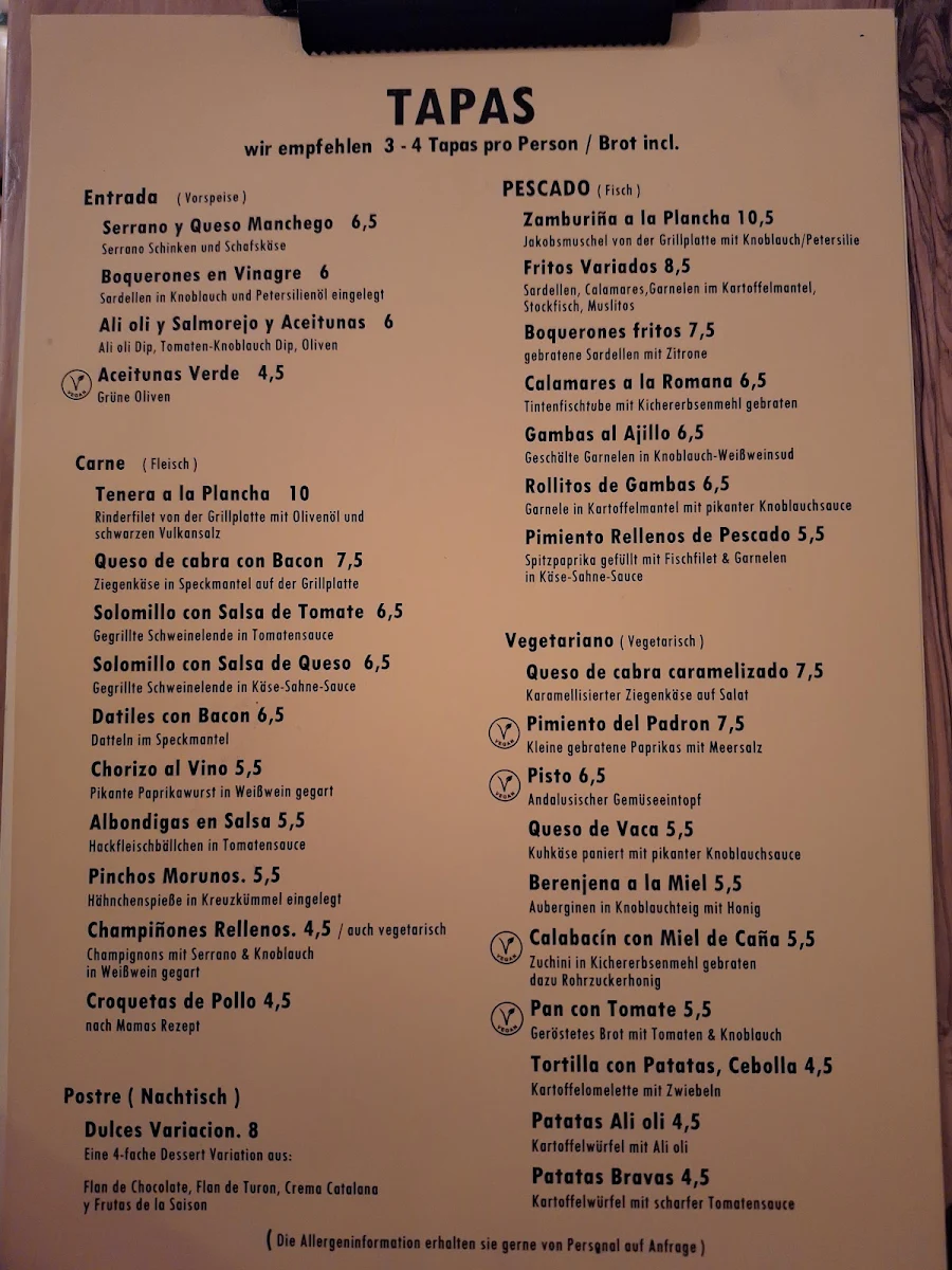 Speisekarte photo 6