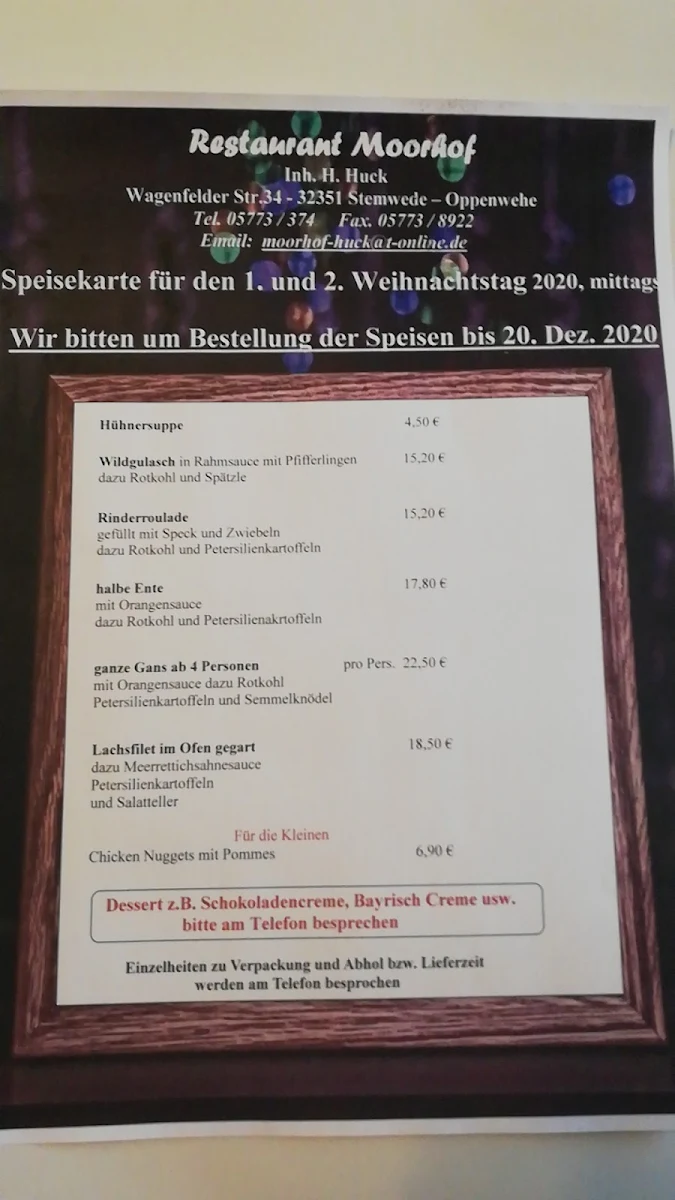 Speisekarte photo 4
