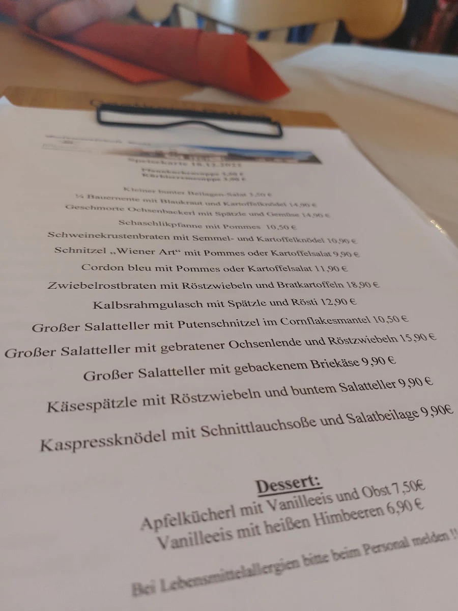Speisekarte photo 2