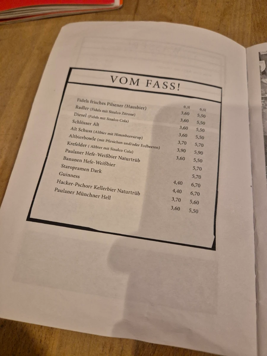 Speisekarte photo 4