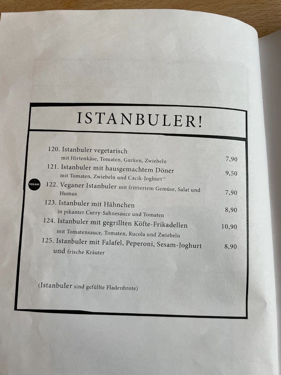Speisekarte photo 9