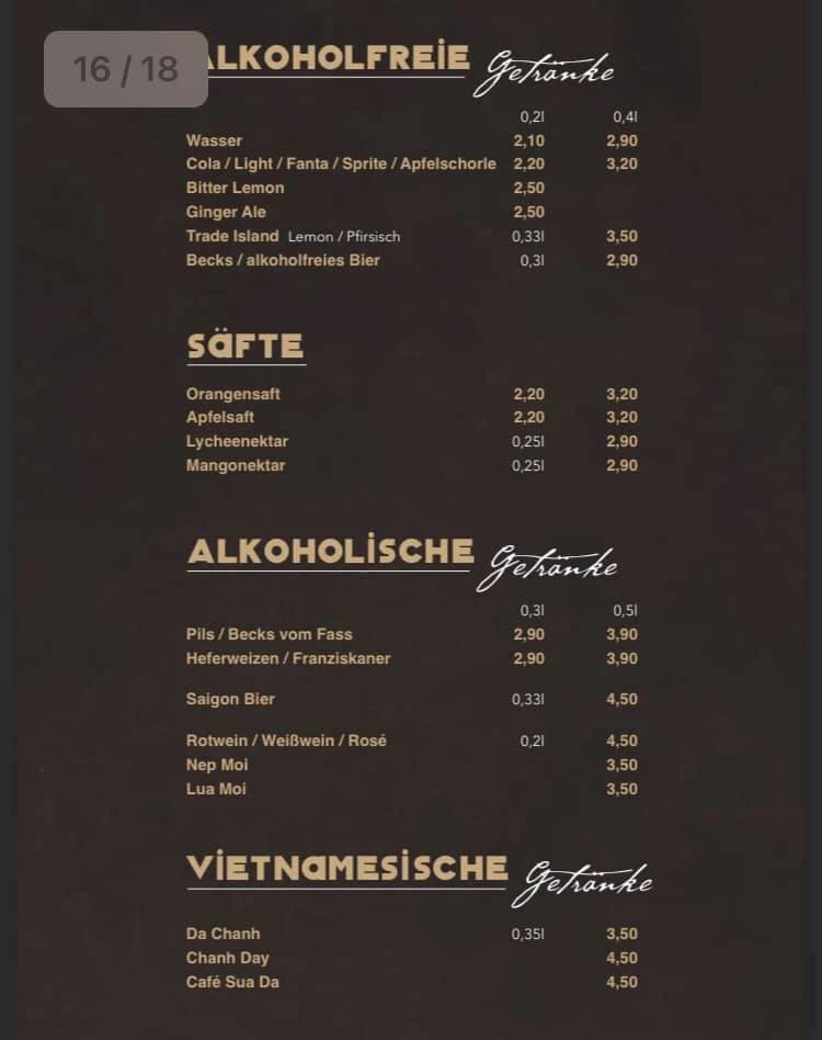 Speisekarte photo 8