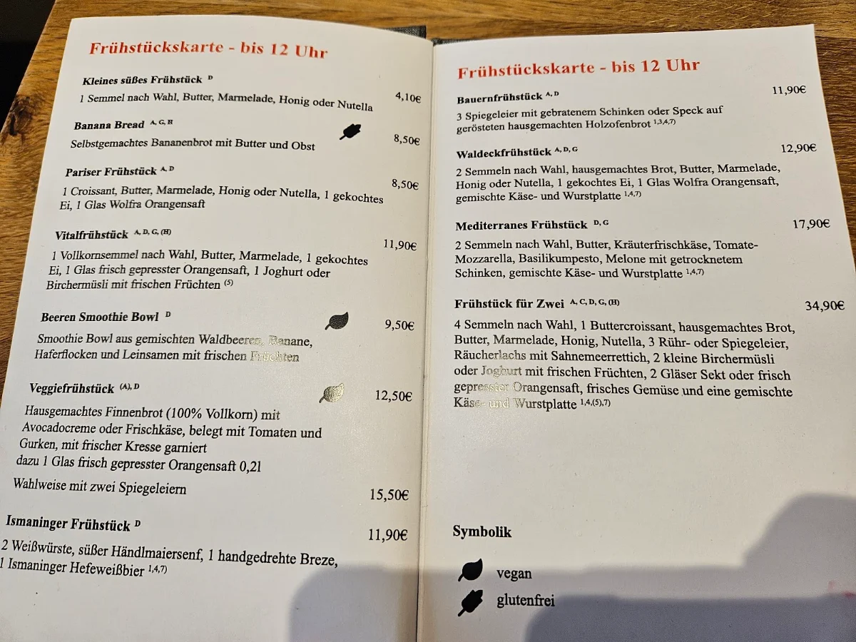 Speisekarte photo 1