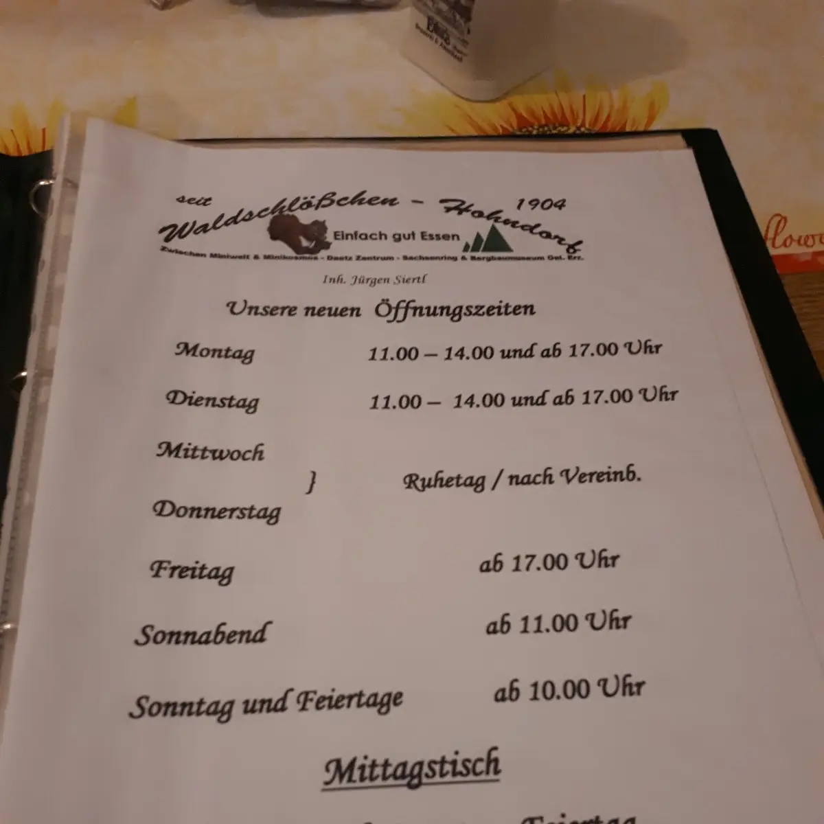 Speisekarte photo 2