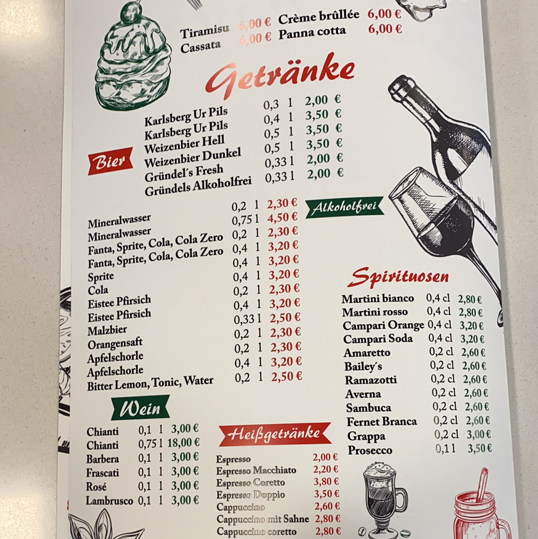Speisekarte photo 1